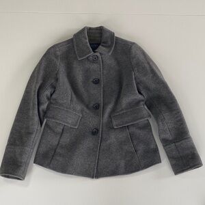 Banana Republic Gray Wool Coat XS